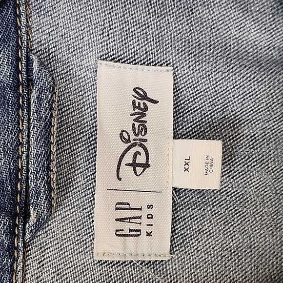 Gap Disney Mickey Mouse Icon Denim Jacket llX Kids- Women's Size Medium - Picture 15 of 16